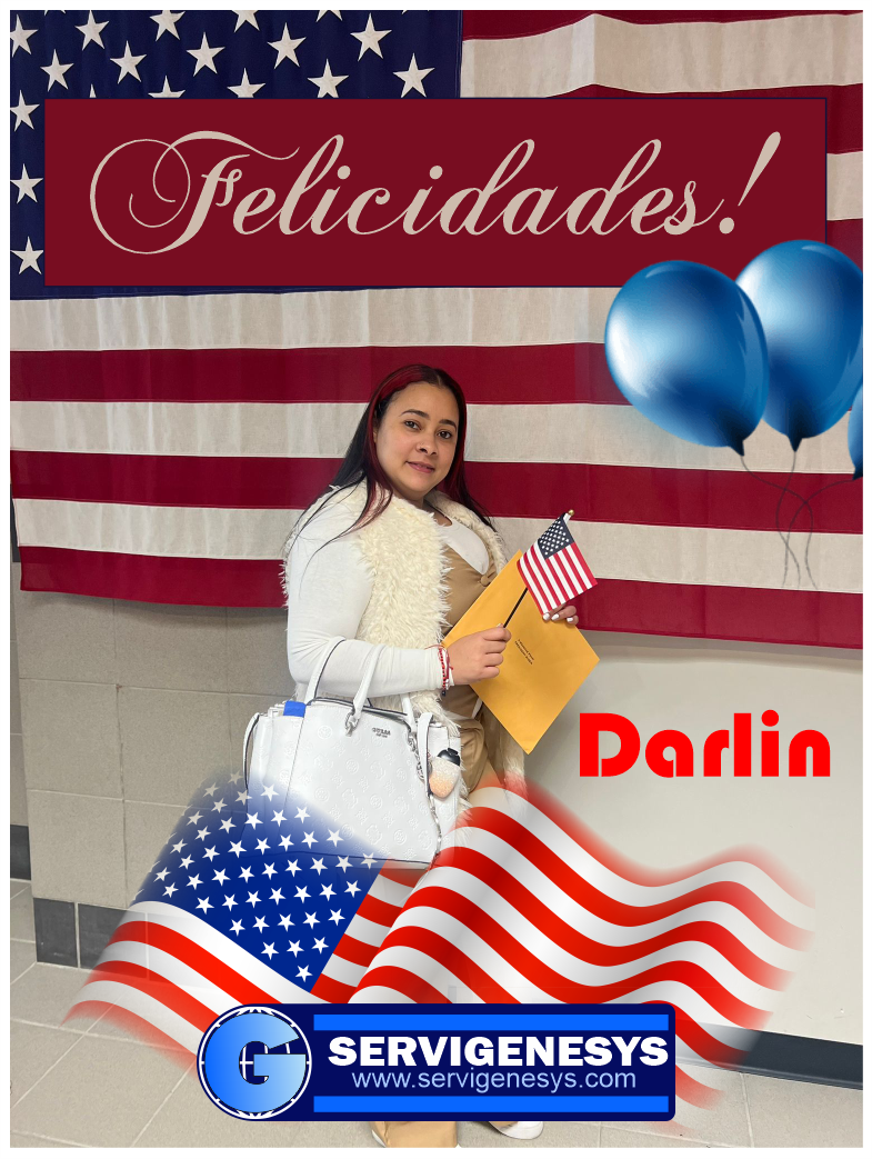 Felicitación de ServiGenesys a un estudiante por su ciudadanía. Fotografía 8.