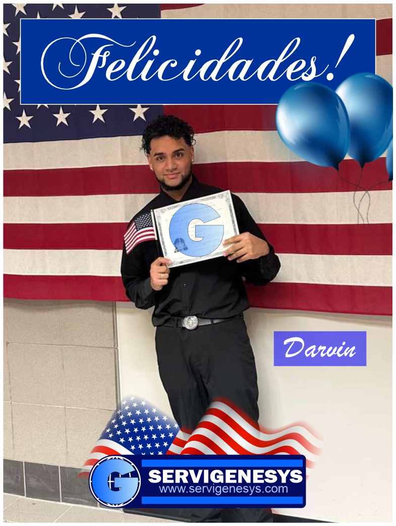 Felicitación de ServiGenesys a un estudiante por su ciudadanía. Fotografía 9.