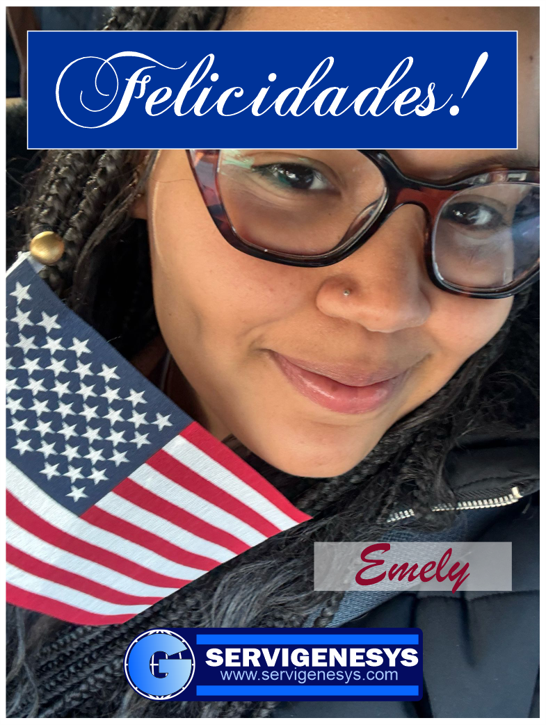 Felicitación de ServiGenesys a un estudiante por su ciudadanía. Fotografía 12.